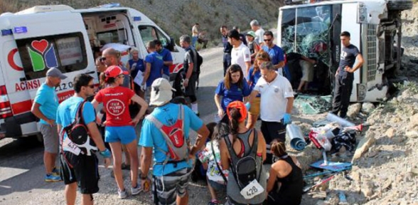 Maratoncular ölümden döndü. 7 yaralı