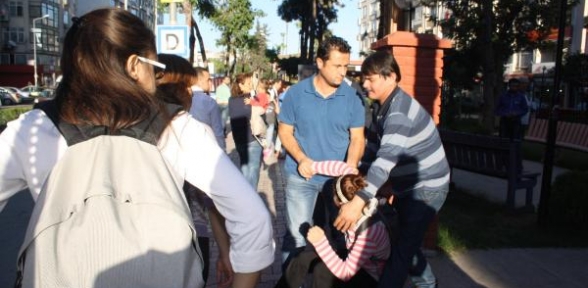 Mersin de Dilek Doğan eyleminde 4 gözaltı