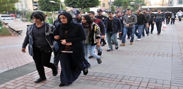 Mersin de PKK operasyonu. 22 gözaltı