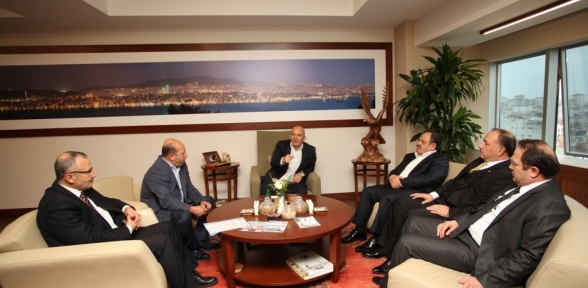 MESLEK ODALARINDAN BAŞKAN ALTINOK ÖZ E ZİYARET