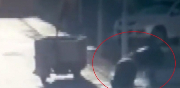 Metan gazı bomba gibi patladı