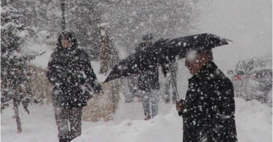 Meteoroloji den kar yağışı uyarısı