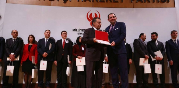 MHP KARTAL BAŞKAN YARDIMCISI FATİH ERYILMAZ SİYASET OKULUNDAN MEZUN OLDU