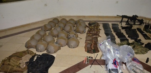 Mühimmatlarını bırakıp dağa kaçtılar