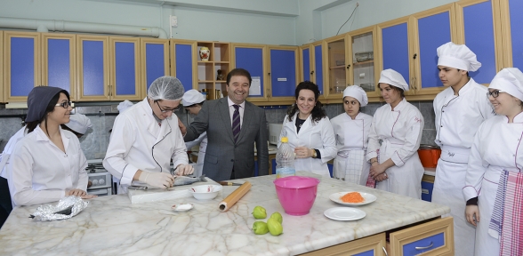 Mutfak okuluyla 35 kadın istihdam edilecek