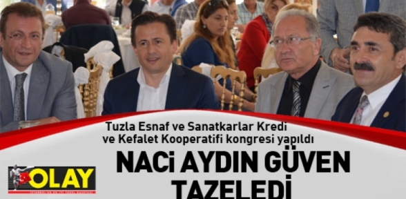 Naci Aydın ve Yönetimi Güvenoyu Aldı