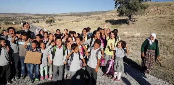 Öğrenciler servise kavuştu