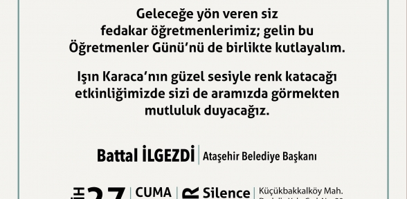 Öğretmenlere özel Işın Karaca 