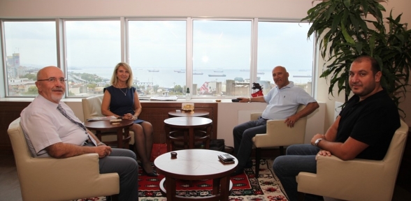 OKAN ÜNİVERSİTESİNDEN BAŞKAN ALTINOK ÖZE ZİYARET