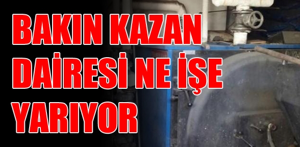 Ortaokul Öğrencilerine Kazan Dairesinde Sıra Dayağı