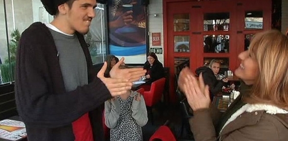 Otizmi yendi önce pizzacı sonra manken oldu