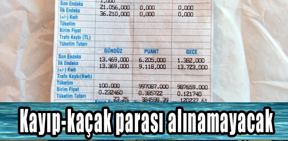 Paralar iade edilecek
