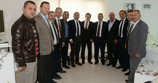 Pendikli muhtarlardan Yazıcıya ziyaret