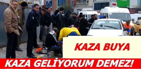 Pendikte Aşırı Hız Kaza Getirdi