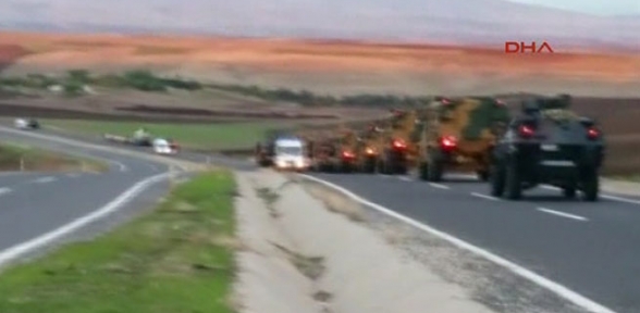 PKK dan askeri araca saldırı. Yaralılar var