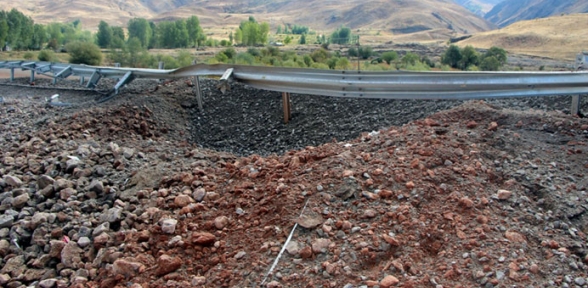 PKK lıların tuzakladığı bomba imha edildi
