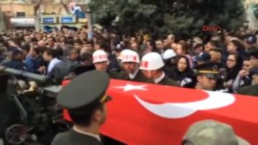 Polatlı Şehidini Bağrına Bastı