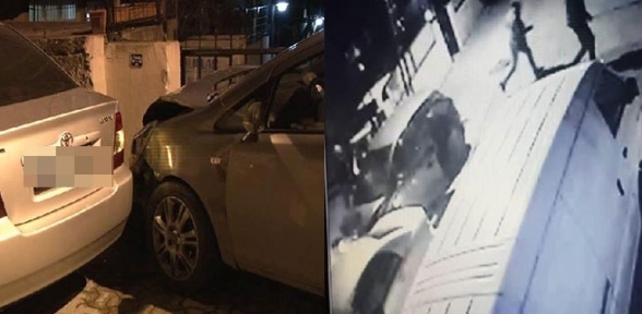 Polisten kaçarken kaza yaptılar