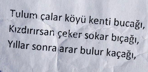 Rize de 10 yaşındaki çocuğa okutulan şiir tepki çekti