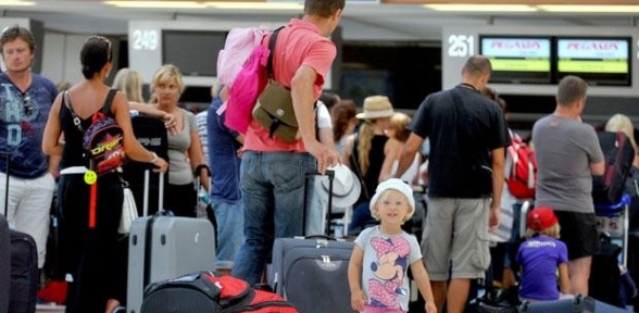 Rus turist sayısında büyük düşüş