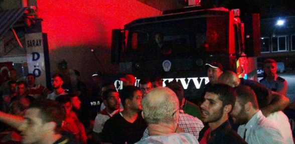 Sakarya da biber gazlı müdahale