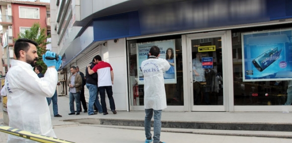 Sancaktepe de banka soygunu