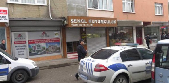 Sancaktepede kuyumcu soygunu