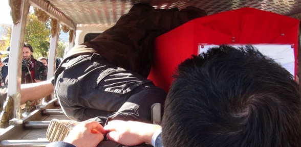 Şehidin ağabeyinden zor veda