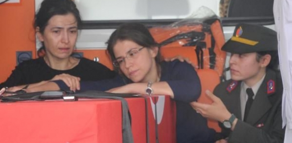 Şehit Yarbay Çelikcan a veda