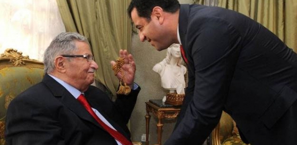 Selahattin Demirtaş Celal Talabani ile görüştü