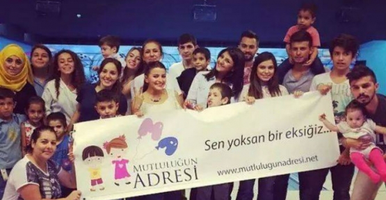 Sen yoksan bir eksiğiz sloganıyla yola çıktılar