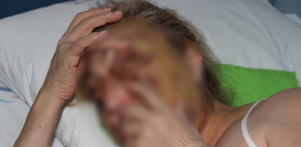 Şiddet gören kadına devlet sahip çıktı