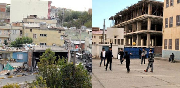 Silvan da sınıflar boş kaldı