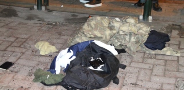 Şişli de Fünyeyle Patlatılan Çantadan Askeri Üniforma Çıktı