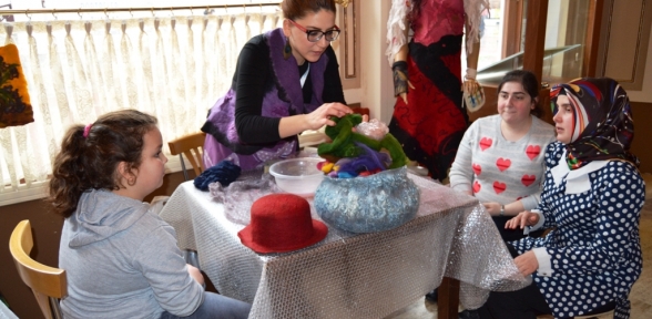 Soğuktan keçe ile korunun