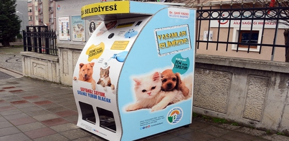 Sokak hayvanları hizmetine bir yenisi daha eklendi