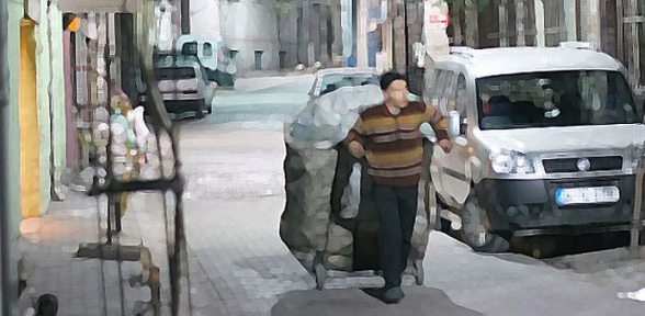 Sokakta kağıt toplayandan mal alana 140 bin TL ceza