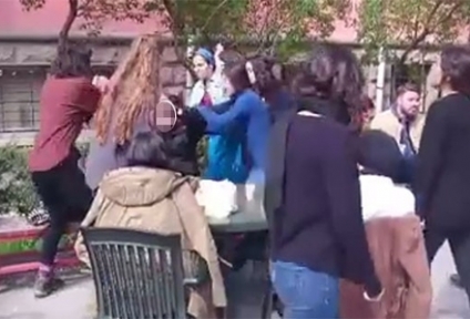 Taciz iddiasıyla dayak yiyen öğrenci konuştu