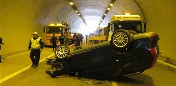 Tantavi Tünelinde Kaza