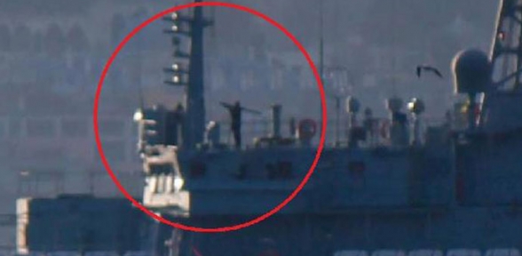 Tartışılan Rus Savaş Savaş Gemisi Böyle Görüntülenmişti 