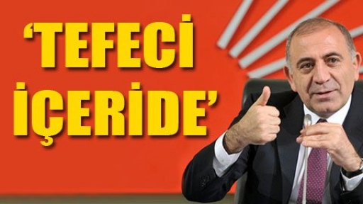 Tekinden Başbakana tefecilik yanıtı