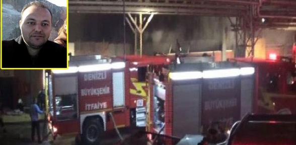 Tekstil fabrikasında yangın. 1 işçi öldü