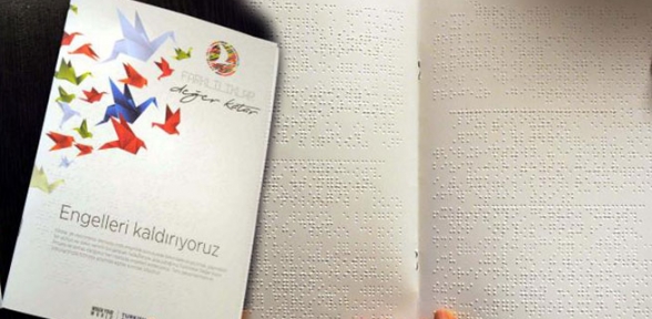 THY den görme engellilere örnek jest