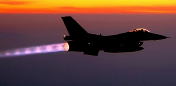 Türk jetlerine Suriye den sınır hattında füze tacizi