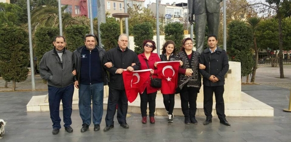TÜRKMENLER İÇİN SESSİZ PROTESTO