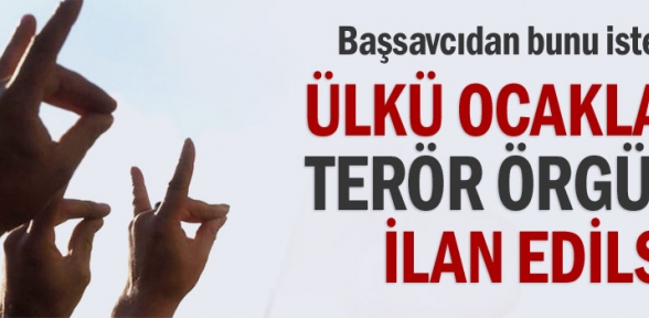 Ülkü Ocakları terör örgütü ilan edilsin