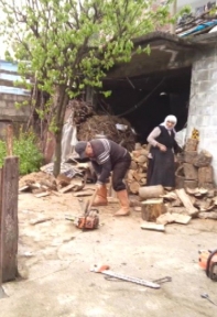 Umduğunu Bulamayan Rizeli Odun Motorunu Balta ile Parçaladı