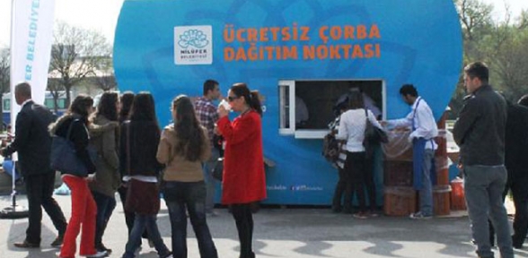 Üniversitede öğrenciye bedava çorba krizi