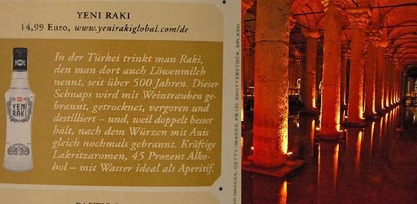 Ünlü erkek dergisi İstanbul u ve rakıyı tanıttı