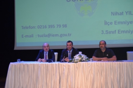 TUZLA POLİSİ HUZUR TOPLANTISI YAPTI